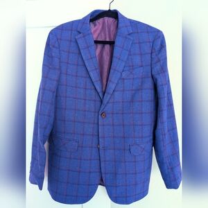 Boys Blue Check Blazer| Formal Suit| Weeding/Party/Eid Outfit